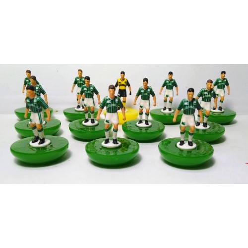 Subbuteo Andrew Table Soccer Panathinaikos 1985-86 on Classic Hasbro bases